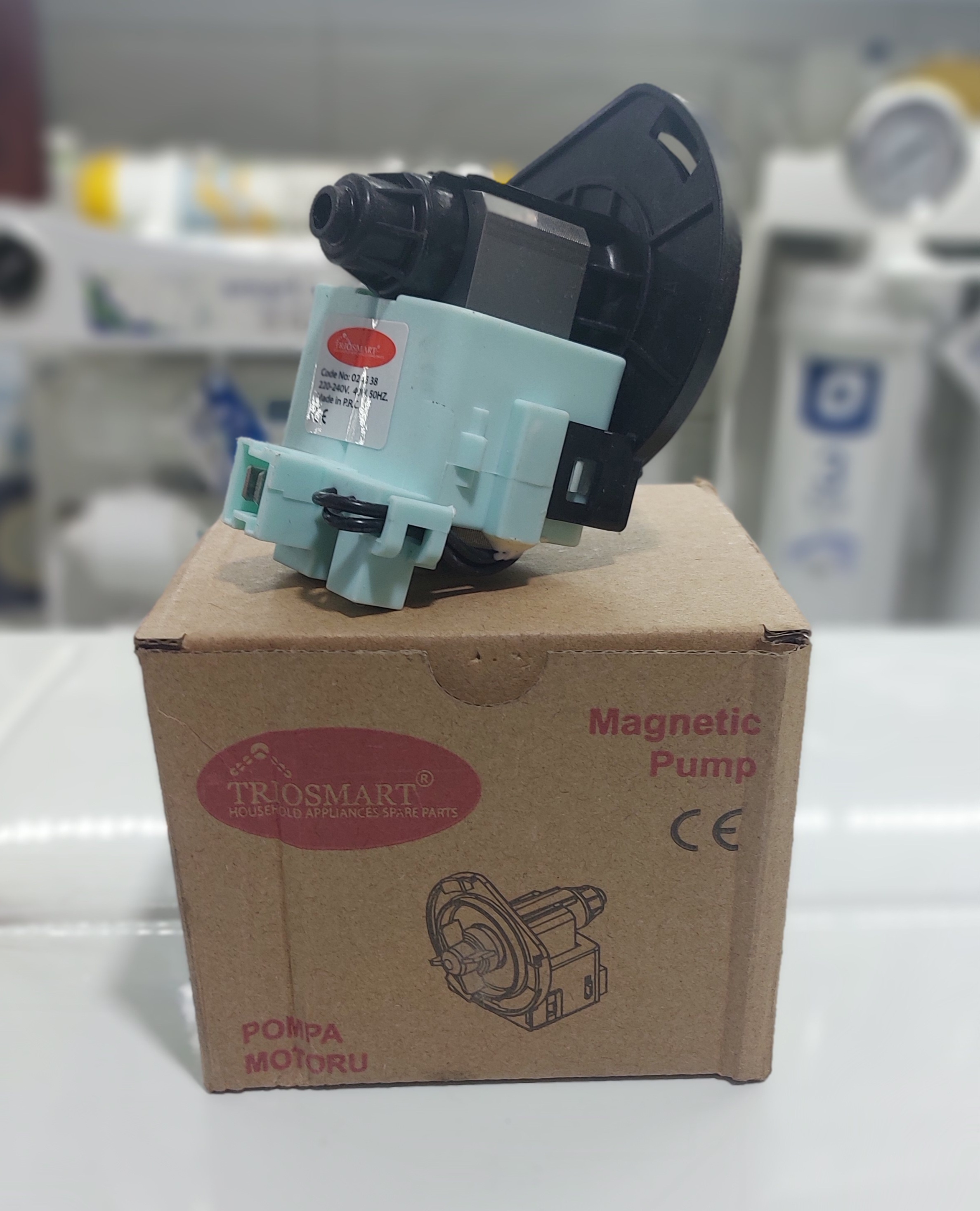 پمپ تخلیه سه خار سر کج ماشین ظرفشویی trio smart