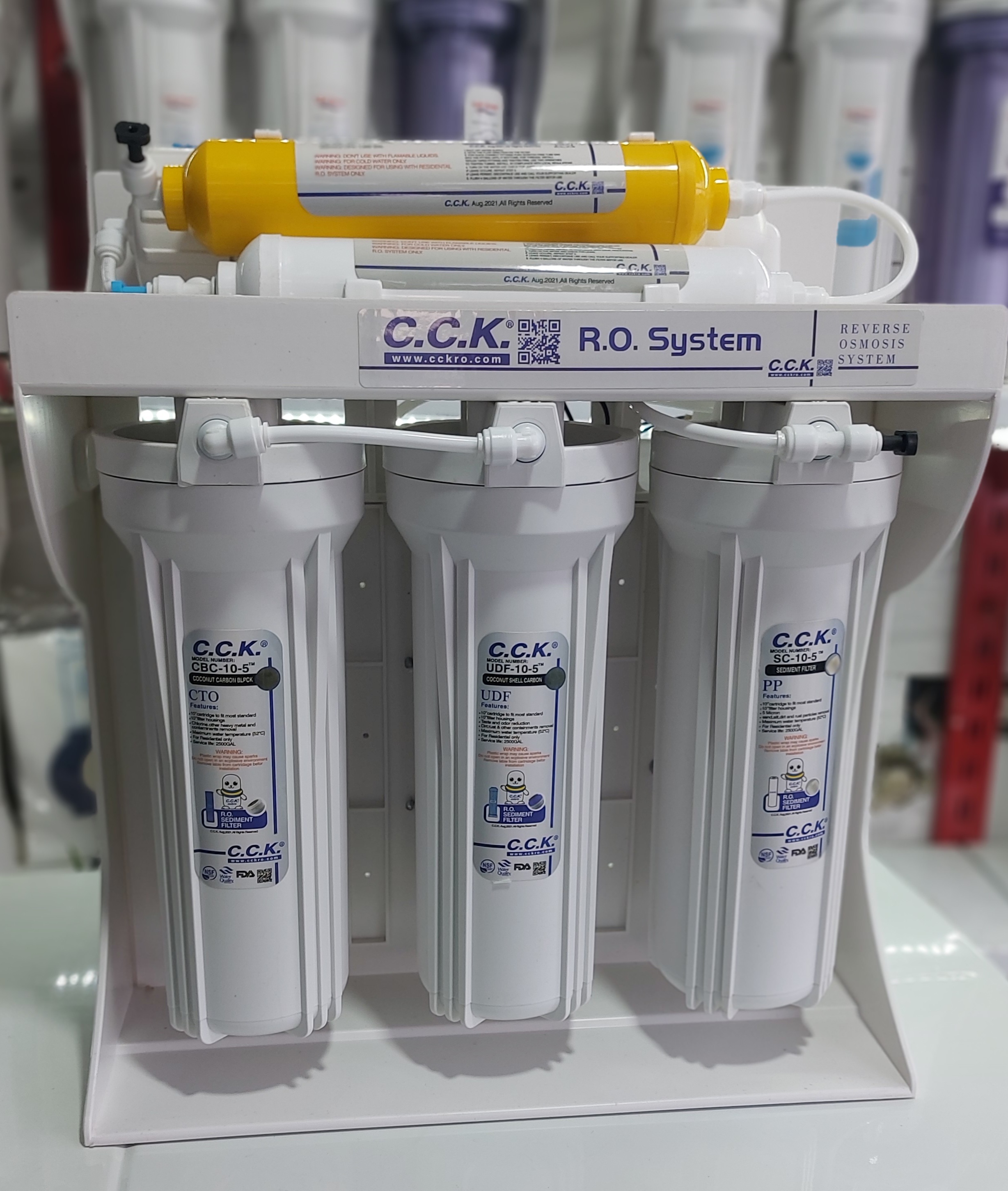 دستگاه تصفیه آب c.c.k  بدون گیج کیفیت عالی(پس کرایه)